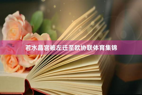 若水晶宫被左迁至欧协联体育集锦