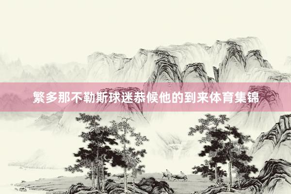 繁多那不勒斯球迷恭候他的到来体育集锦