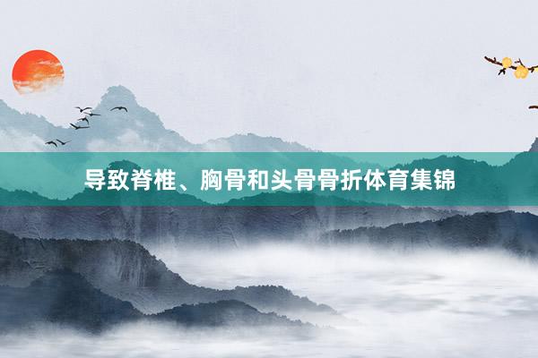 导致脊椎、胸骨和头骨骨折体育集锦