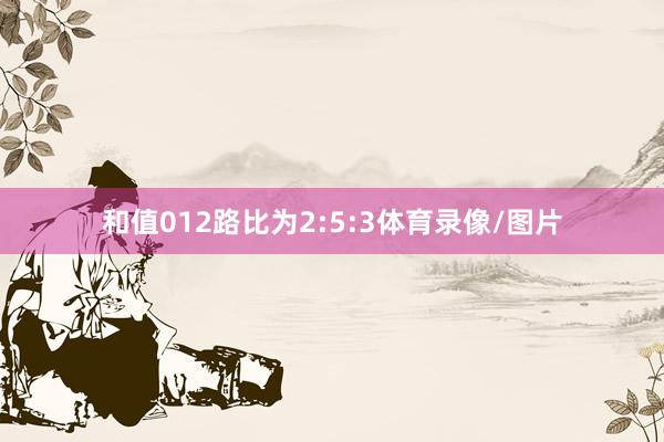 和值012路比为2:5:3体育录像/图片