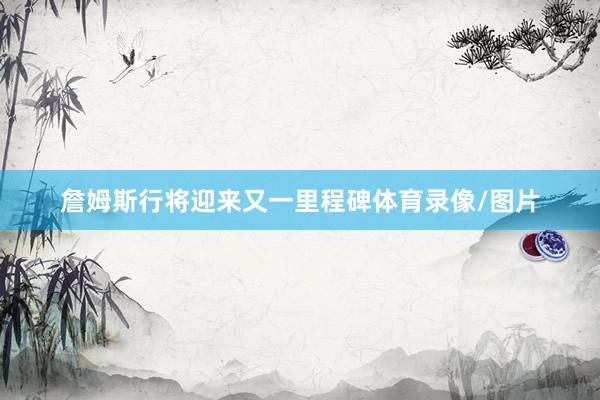 詹姆斯行将迎来又一里程碑体育录像/图片