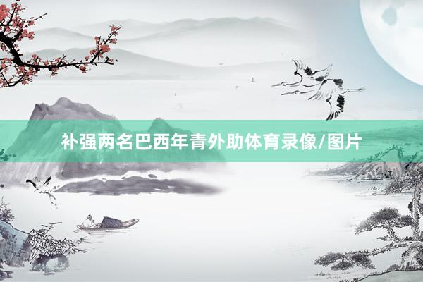 补强两名巴西年青外助体育录像/图片